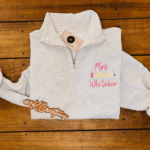 Embroidered School Days Quarter Zip